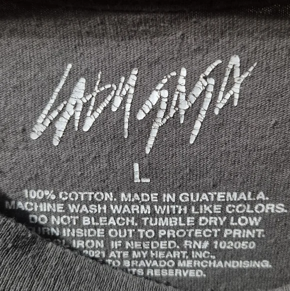 Lady Gaga Born This Way Graphic Tee with Motorcycle and Figure - Picture 3 of 6